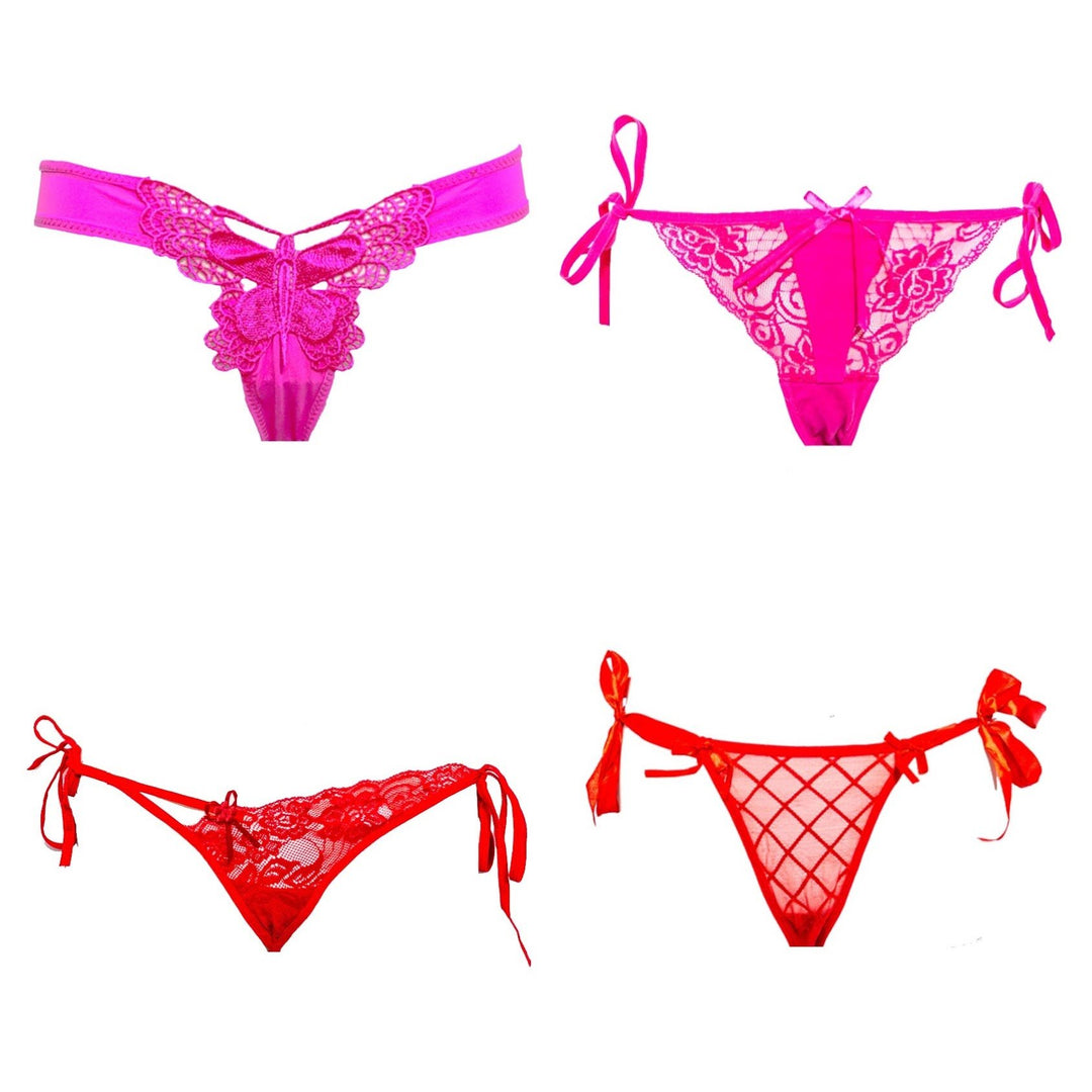 Pack Of Western Panties Bikini Style Panties Free Size Multicolour