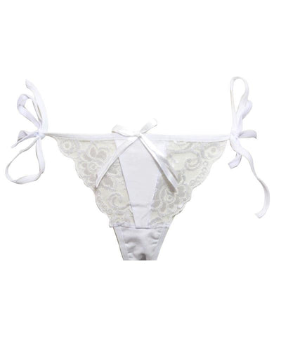 Sexy Net Lace Panty 6806 - White Bikini Type Underwear