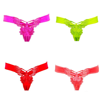 Pack Of 2 Net Panties - Bikini Style Panties