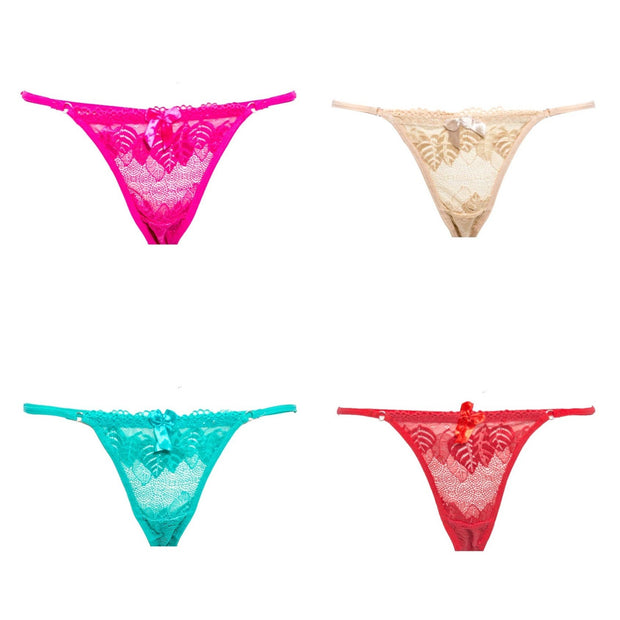 Pack Of 2 Designer Panties - Bikini Style Panties