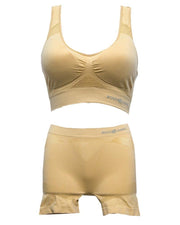 Skin Bra Panty Set For Sports Girls, Women's Sports & Yoga Bra