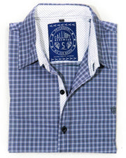 Formal Checked Cotton Shirts for Men MS1012 -  Men's Dress Shirts