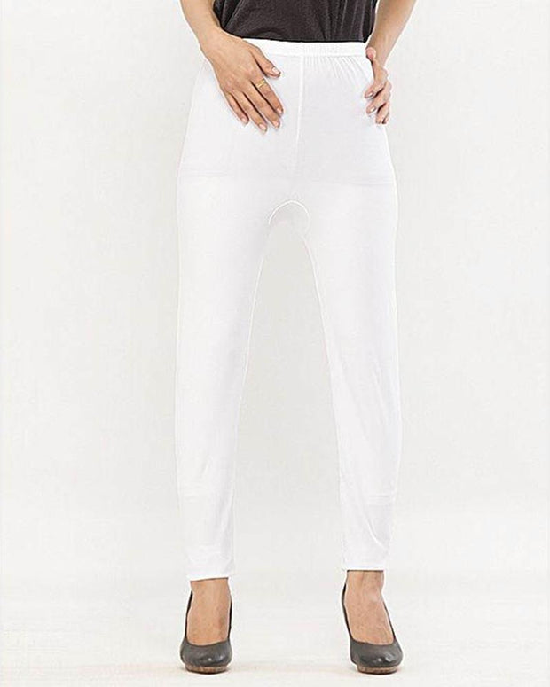 Plain Tights High Quality Fashion for Girls - ELS-8085-White
