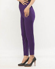 Plain Tights High Quality Fashion for Girls - ELS-8085-Purple
