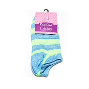 Pack of 3 Ladies Colorful Ankle Socks - KL-22 - Ladies Socks - diKHAWA Online Shopping in Pakistan