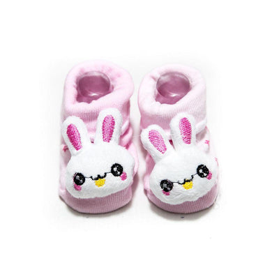 Newborn Baby Boy & Girl Shoes – 3 To 18 Months Kids – Pink - Baby Shoes - diKHAWA Online Shopping in Pakistan