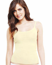 Fancy Colourful Camisole for Girls - Lime Yellow - Camisole - diKHAWA Online Shopping in Pakistan