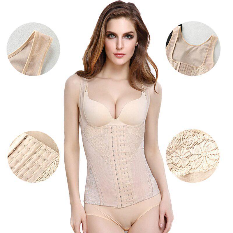 Front Open Upper Half Body Shaper Skin Body Suit Top Tummy Embroidered For  Women - Online Shopping in Pakistan - Online Shopping in Pakistan -  NIGHTYnight