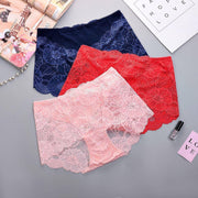 Pack of 2 Sexy Net Panty - SH-640 - Sisterhood - Black White Red Skin