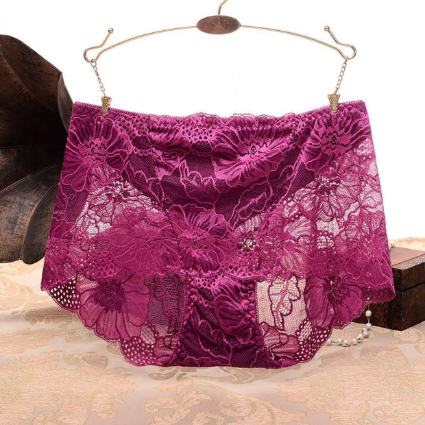 Pack of 2 Sexy Net Panty - SH-640 - Sisterhood - Black White Red Skin