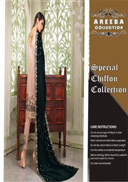 Sifona Chiffon Dresses - Embroidered Velvet Dupatta - Replica - Unstitched