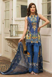 Party Wear Khaddar Dresses - Printed Pashmine Wool Shawl - Replica - Unstitched