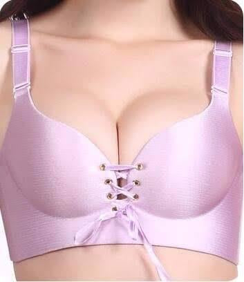 Sexy Push Up Figure Maintain Bra - Wide Strip - Pink Double Padded Bra