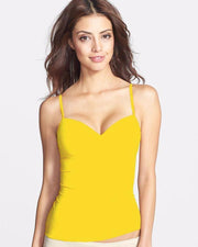 Fancy Colourful Camisole for Girls - Yellow - Camisole - diKHAWA Online Shopping in Pakistan