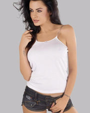 White Valentine Secret Skin Camisole 5008 - Camisole - diKHAWA Online Shopping in Pakistan