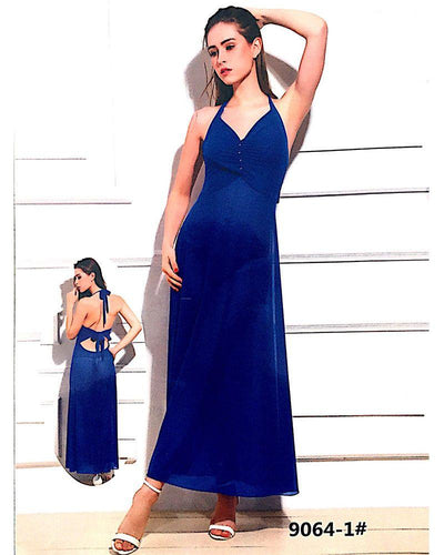Bridal Sexy Lace Long Nighty - 9064-1 - Nighty - diKHAWA Online Shopping in Pakistan