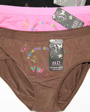 Pack of 3 Soft Cotton Panty – AF-101 – Mix Designs