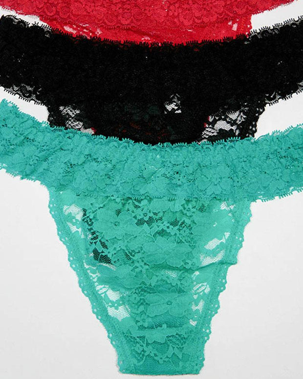 Pack of 3 Womens Bikini Underwear Breathable Cotton Panties – AF-108 – Mix Colors