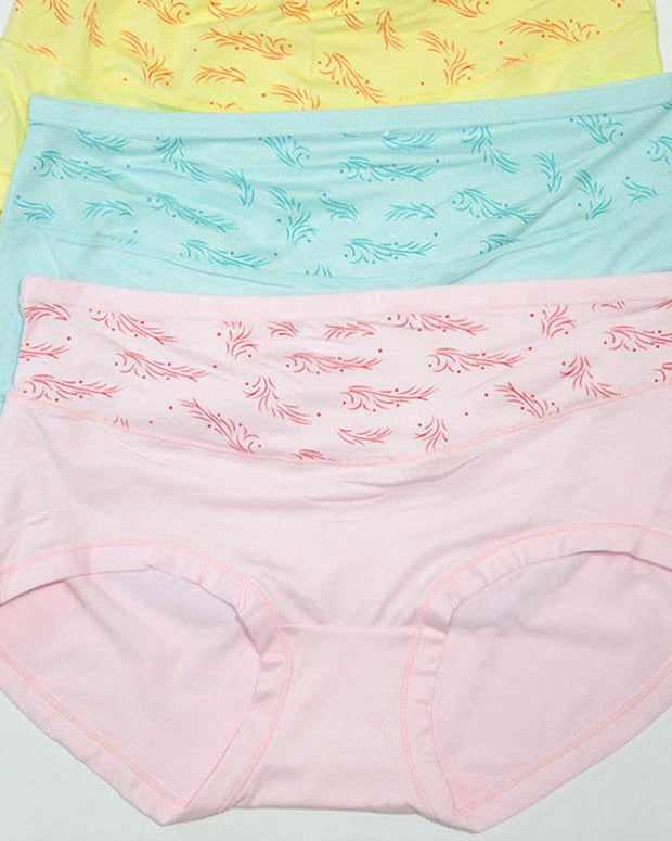 Pack of 3 Womens Printed Panties – AF-120 – Mix Colors