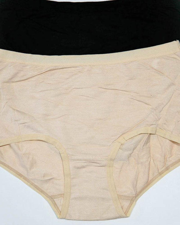 Pack of 2 Womens Plain Panties – AF-121 – Mix Colors