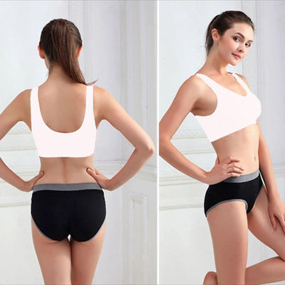 Stretchable Sports Bra - Aire Bra - 2B-106 - White - Bras - diKHAWA Online Shopping in Pakistan