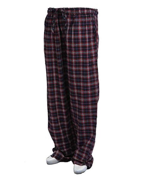 Pack of 2 - Men's Cotton Check Pajama - Cotton Yarn Dyed Flannel Men's Pajama MF-03