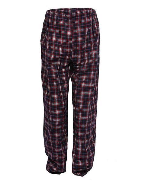 Pack of 2 - Men's Cotton Check Pajama - Cotton Yarn Dyed Flannel Men's Pajama MF-12