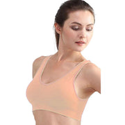 Pack of 3 Air Bra in Pakistan - Mix Colours - Non Wired & Single Padded - 2B-122 - Bras - diKHAWA Online Shopping in Pakistan