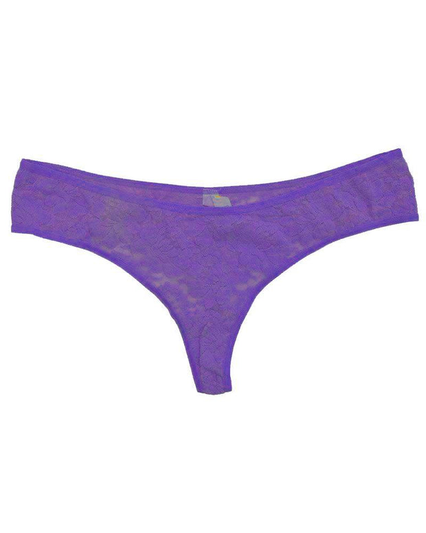 Net Sexy Panty Thong - Purple - Panty - diKHAWA Online Shopping in Pakistan