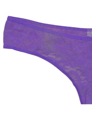 Net Sexy Panty Thong - Purple - Panty - diKHAWA Online Shopping in Pakistan