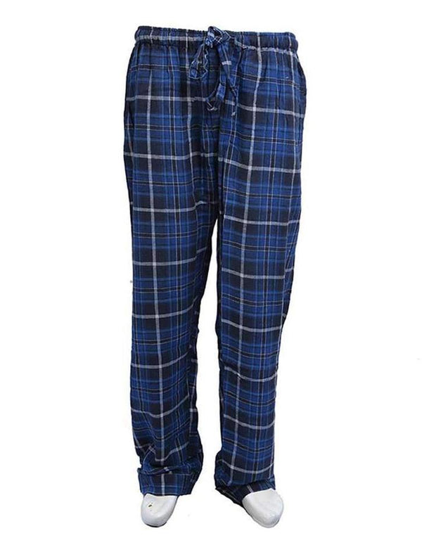 Pack of 2 - Men's Cotton Check Pajama - Cotton Yarn Dyed Flannel Men's Pajama MF-11