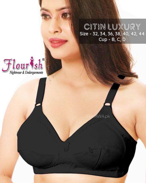 Citin Luxury - Flourish - Non Padded & Non Wired Cotton Bra