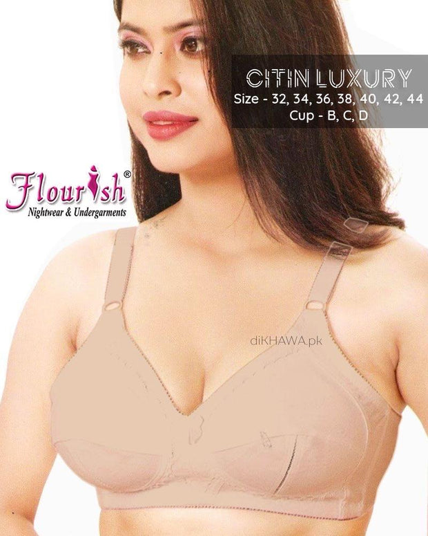 Citin Luxury - Flourish - Non Padded & Non Wired Cotton Bra