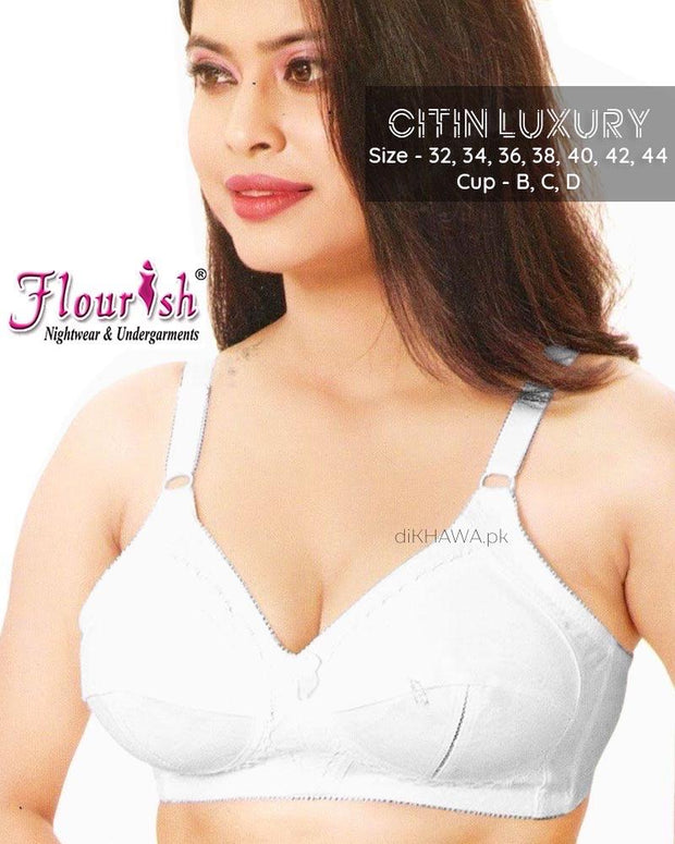 Citin Luxury - Flourish - Non Padded & Non Wired Cotton Bra