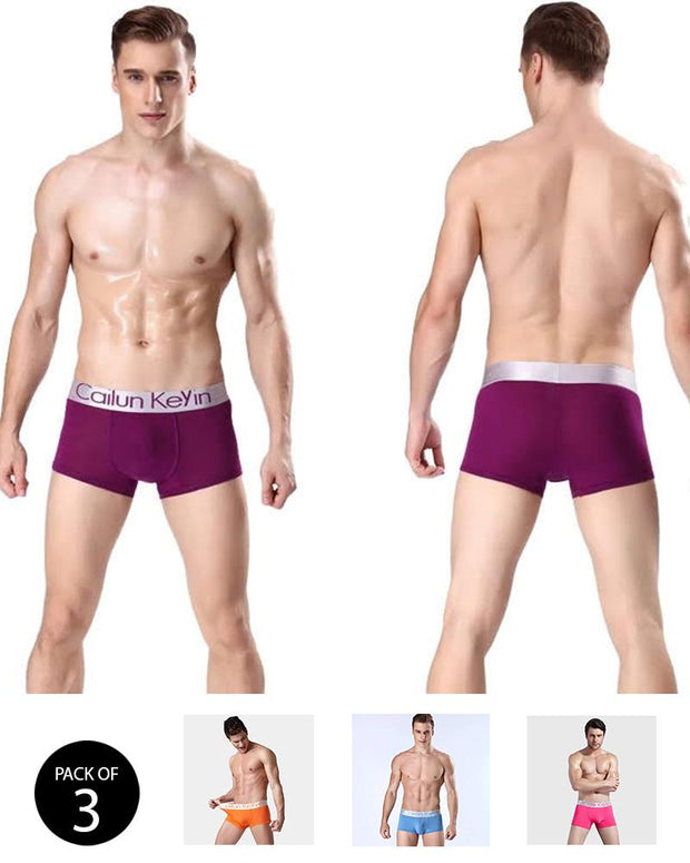 Pack of 3 - Ck Mens Boxers - Colourful Mens Boxers