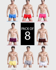Pack of 8 - Ck Mens Boxers - Colourful - Breathable Mens Boxers