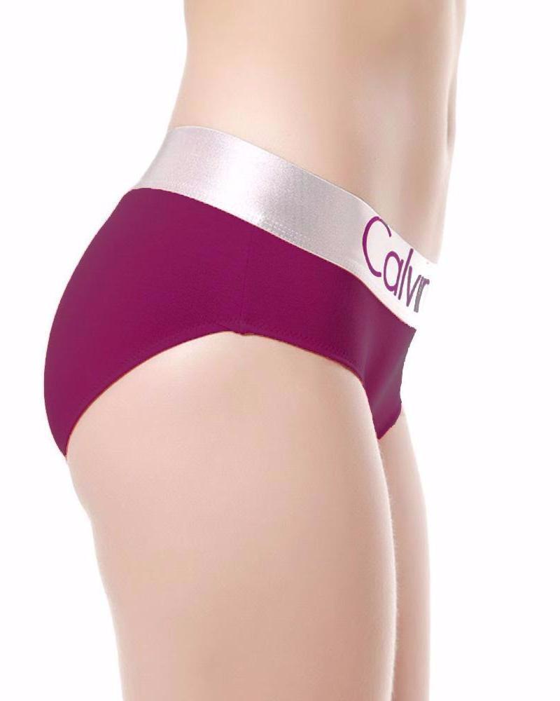 Ck Calvin Klein Panty Cotton Jersey Brief Panty Purple