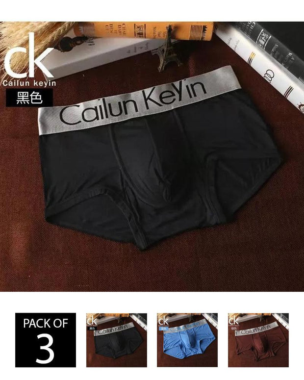 Pack of 3 - Ck Mens Boxers - X-Large Only