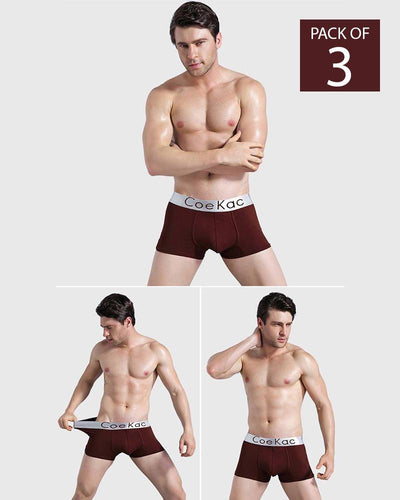Pack of 3 - Ck Mens Boxers - Colourful - Breathable Mens Boxers