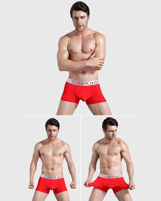 Pack of 4 - Ck Mens Boxers - Colourful - Breathable Mens Boxers