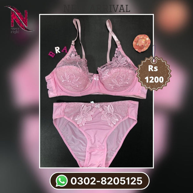 Pink Bridal Bra Panty Sets - Non Padded Underwired Bra Panty Set 2022 -  Online Shopping in Pakistan - Online Shopping in Pakistan - NIGHTYnight