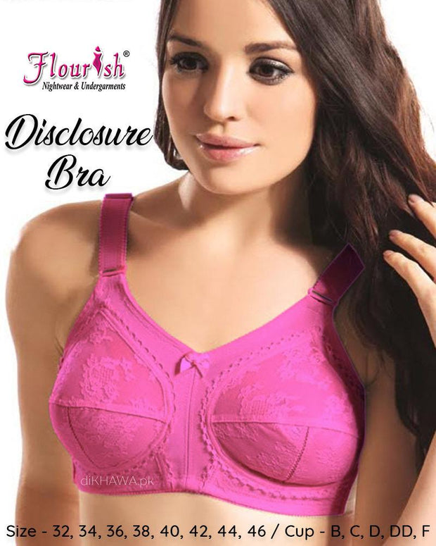 Disclosure Bra - Flourish Bra - Minimiser Bra - Full Support Bra