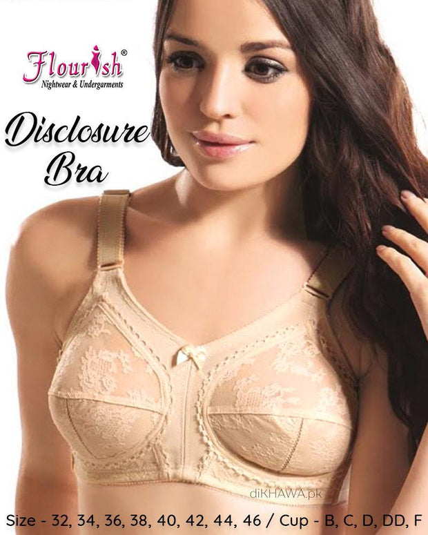 Disclosure Bra - Flourish Bra - Minimiser Bra - Full Support Bra