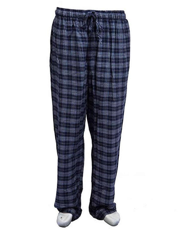 Pack of 2 - Men's Cotton Check Pajama - Cotton Yarn Dyed Flannel Men's Pajama MF-08