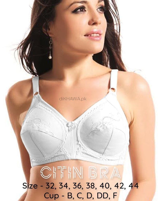 Citin Bra - Flourish - Skin Bra - Non Padded & Non Wired Bra - Minimizer Bra