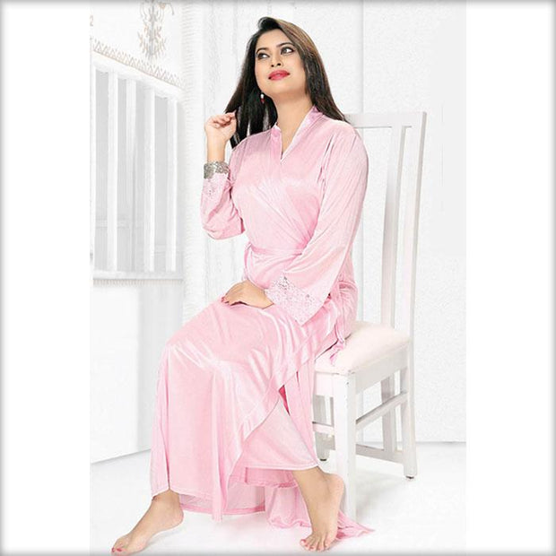 Nighty - FL-539 - Flourish Nightwear -  - diKHAWA Online Shopping in Pakistan