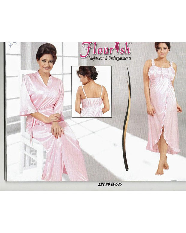 Flourish 2 Pcs Nightwear - FL-545 - Nighty Sets - diKHAWA Online Shopping in Pakistan