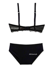 Victoria's Secret - Pushup Soft Padded Bra Panty Set - Plain Bra