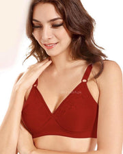 Glory Bra - Flourish Bra - Satin Silk Bra - Non Padded Non Wired Bra