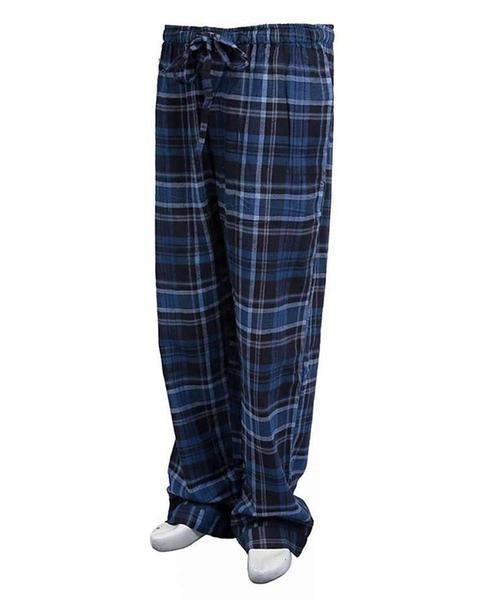 Pack of 2 - Men's Cotton Check Pajama - Cotton Yarn Dyed Flannel Men's Pajama MF-02